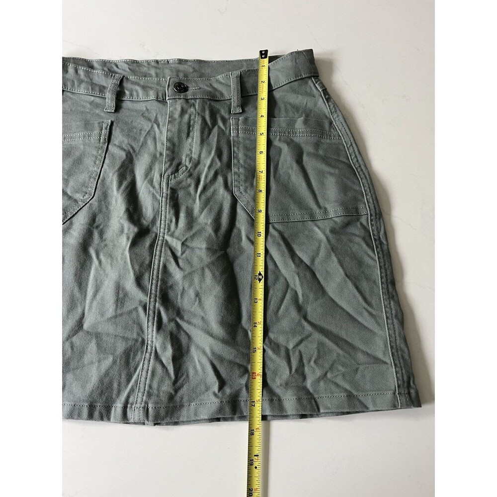 Kuhl Kontour Canvas Skirt Gray Women’s Size 6 - Picture 5 of 5